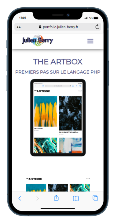 Projet 13: Mon Portfolio