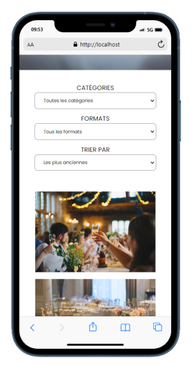 Projet 11: Nathalie Mota – Photographe Event