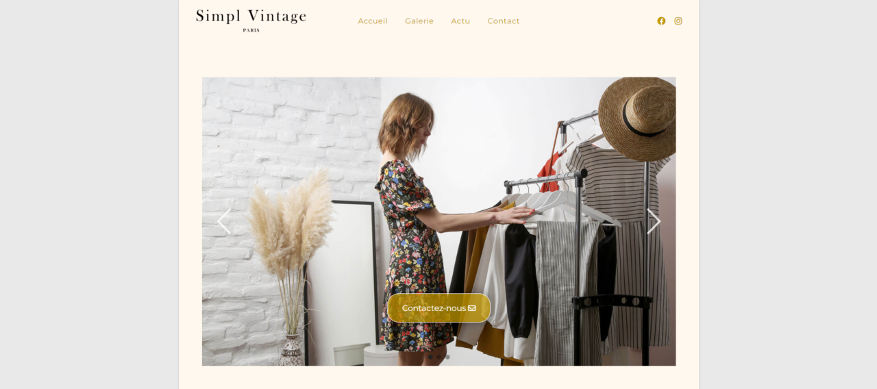 Projet 4: Simpl Vintage
